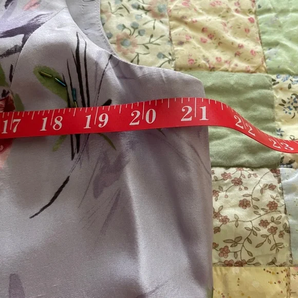 Cold water creek violet sleeveless dress. - Picture 7 of 7